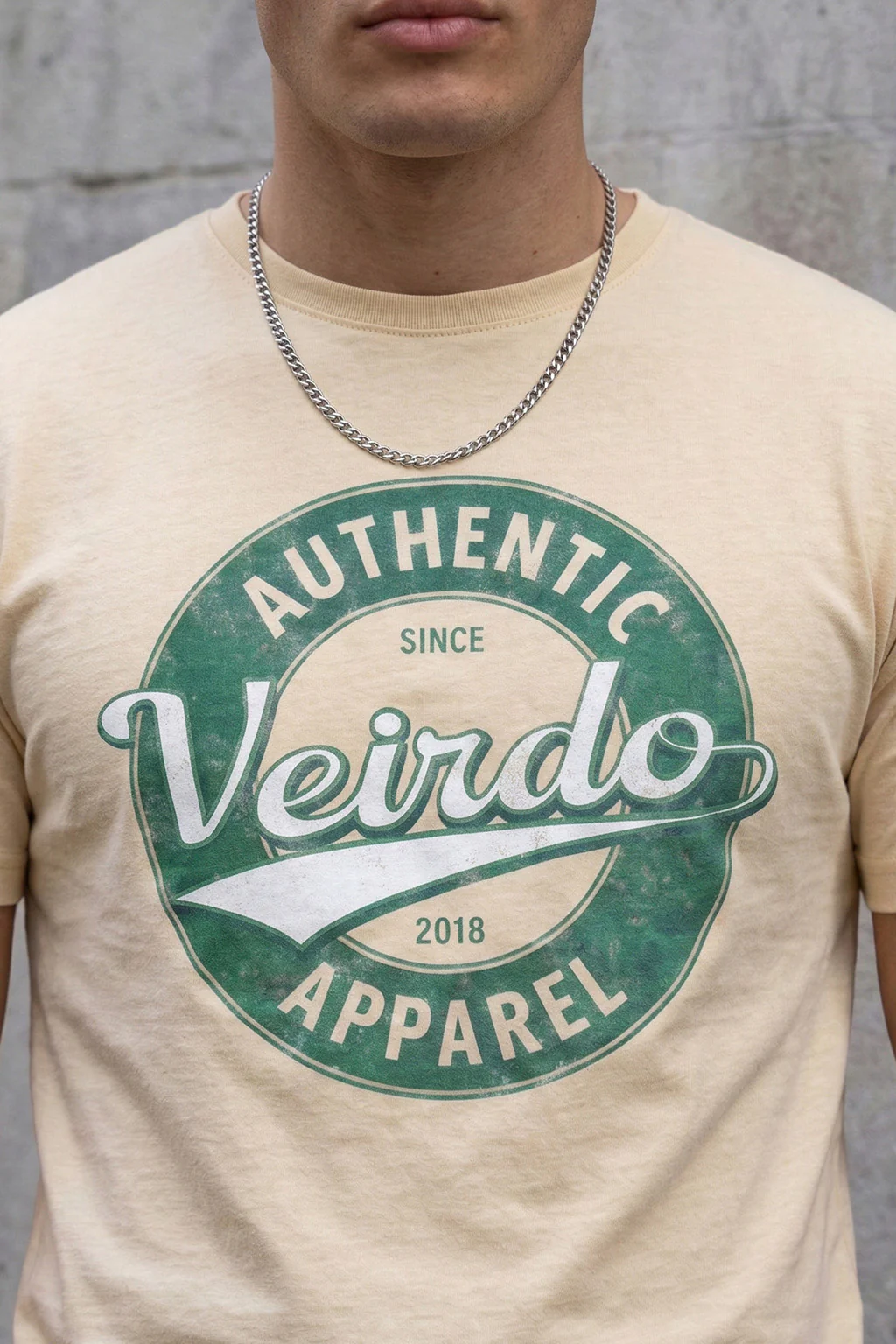 Veirdo Authentic Swanwhite Regular Fit Printed T-shirt - Image 2