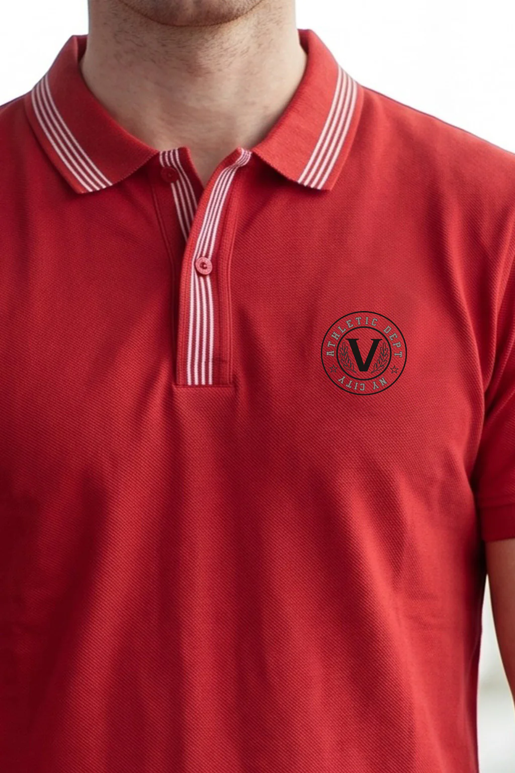 Veirdo City Salsa Regular Fit Pique Lycra Exclusive Polo T-Shirt - Image 2