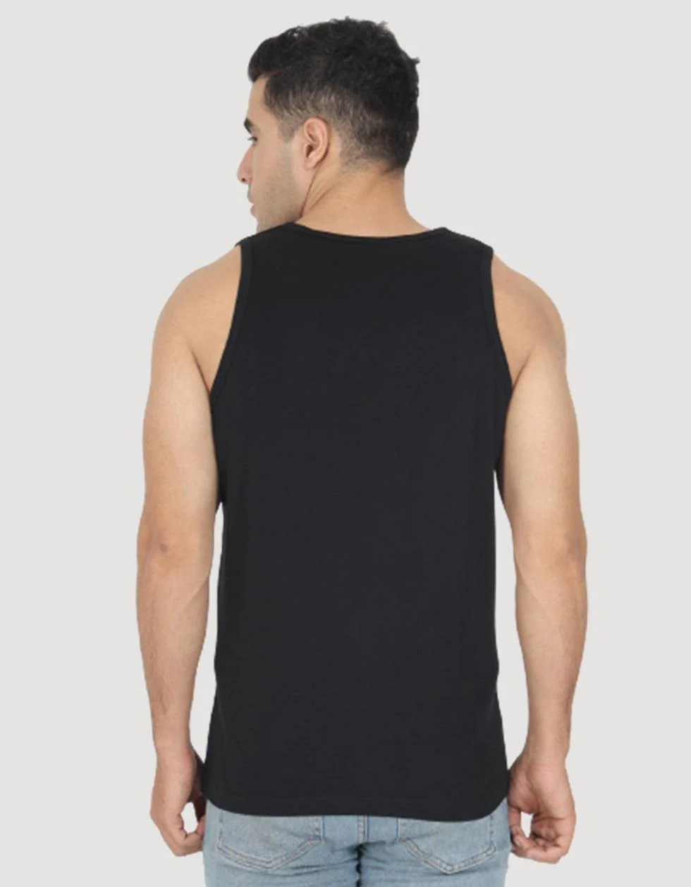 Travelers Black Men's Vest - Image 4