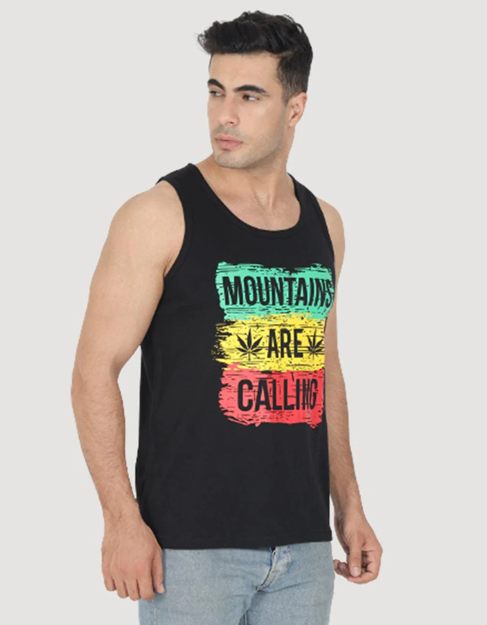 Travelers Black Men's Vest - Image 5