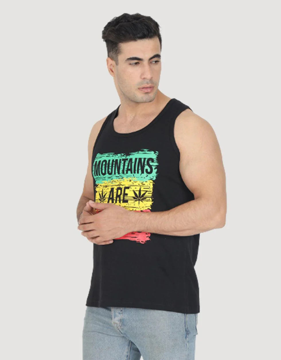 Travelers Black Men's Vest - Image 6