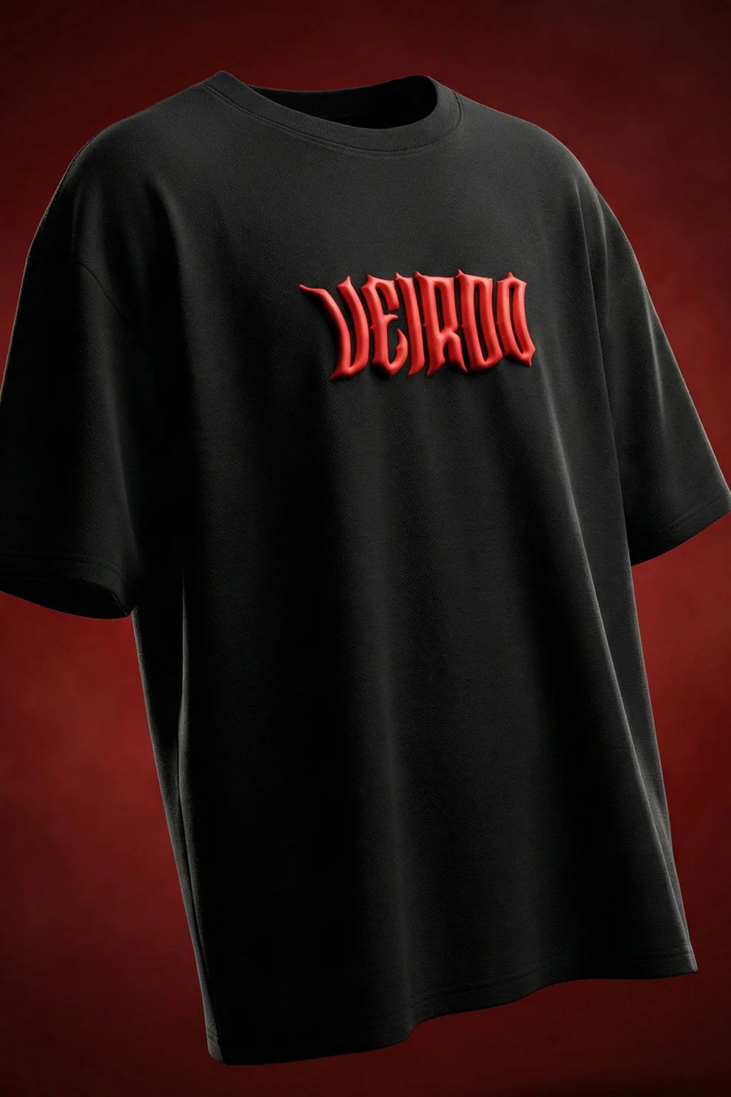 Veirdo Tiger Black 3D Puff Print Exclusive T-shirt Supreme Edition - Image 7