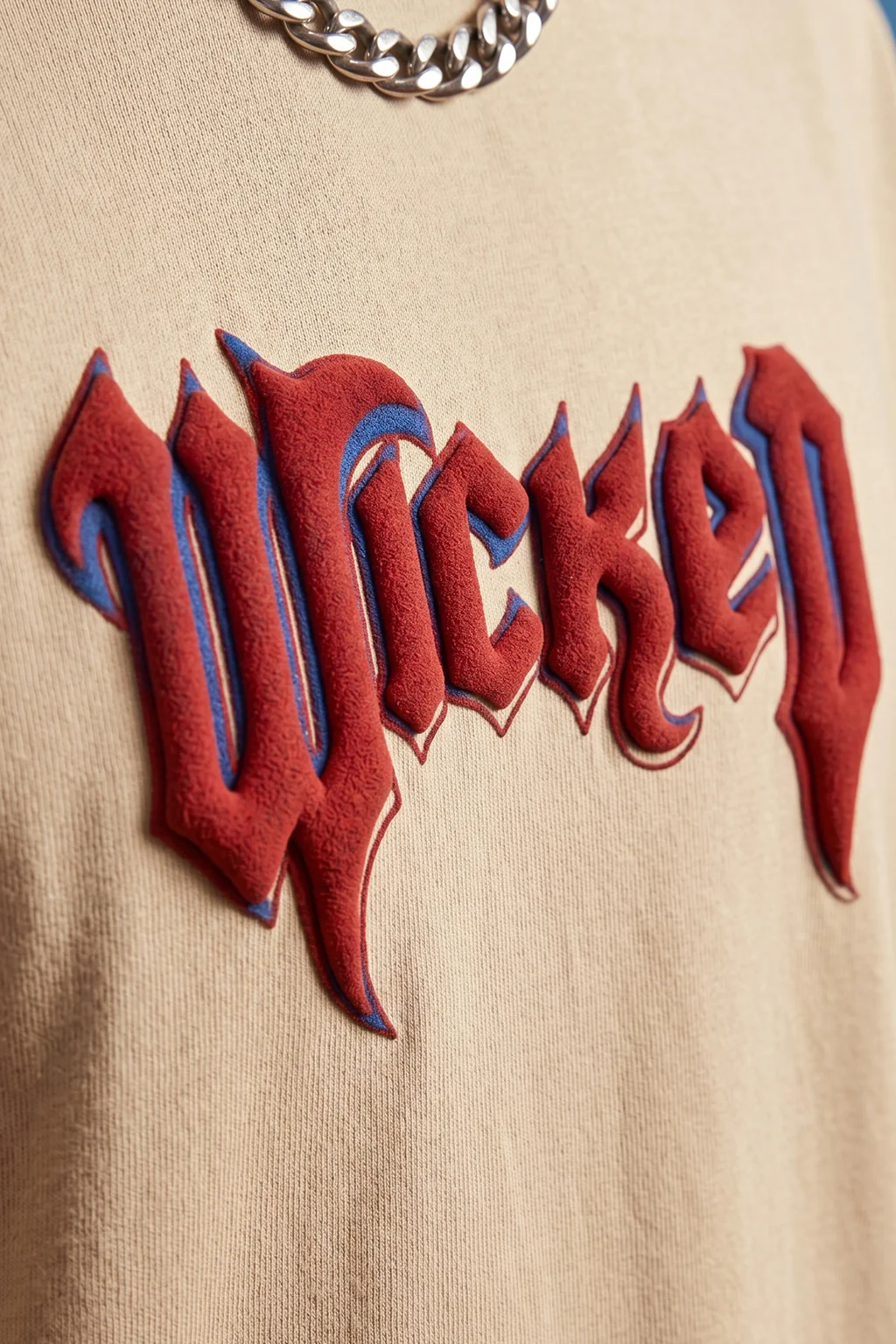 Wicked Swanwhite 3D Puff Print Exclusive T-shirt Supreme Edition - Image 3